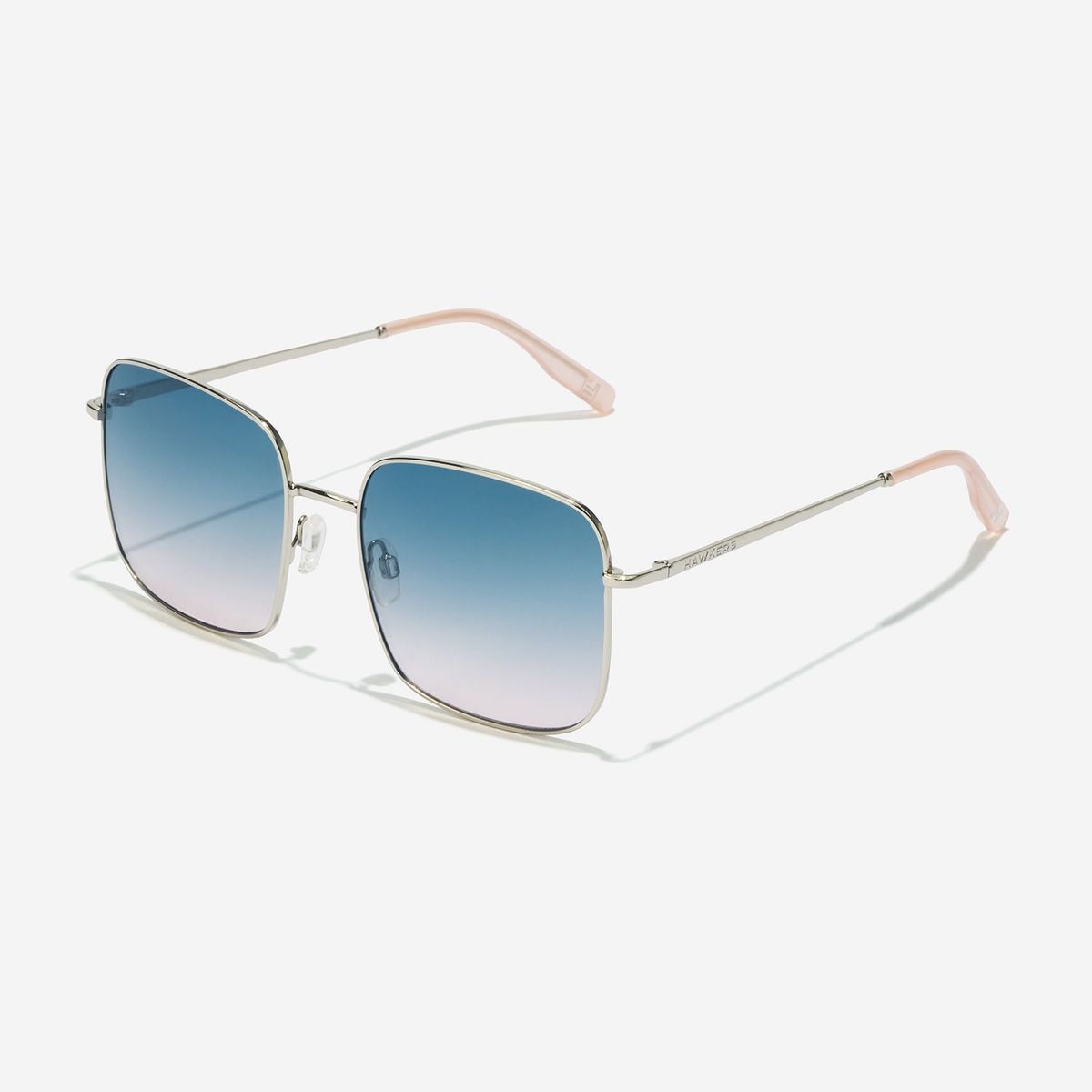 HAWKERS - Gafas de Sol Cuadradas  Royal Flush Silver Groovy Hawkers