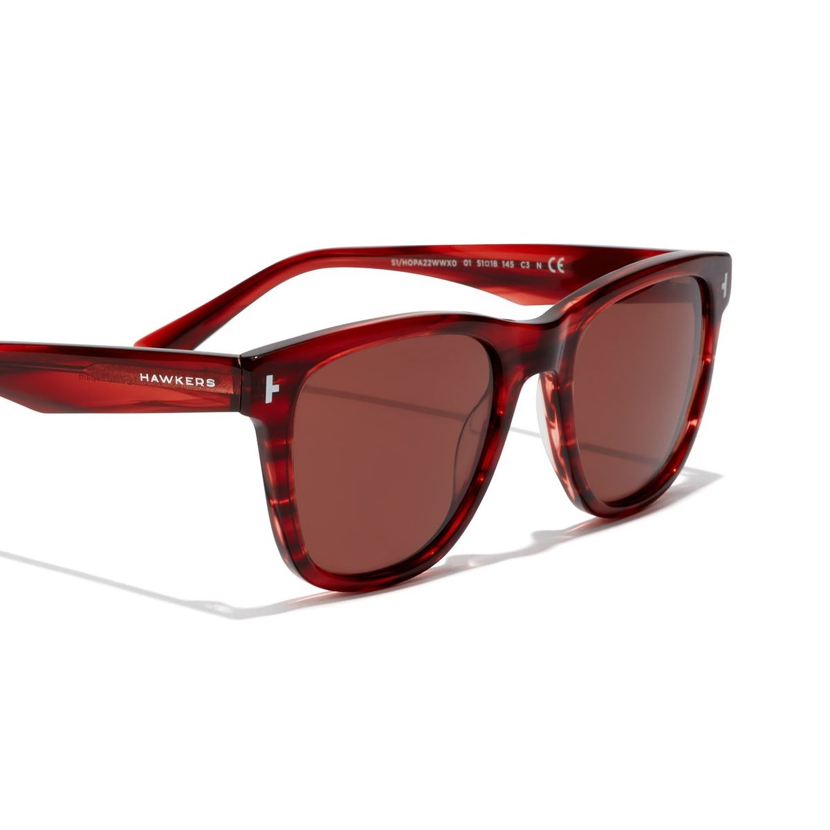 HAWKERS - Gafas de sol Hombre y Mujer Hawkers - ONE PAIR LAVA ROSEWOOD ECO