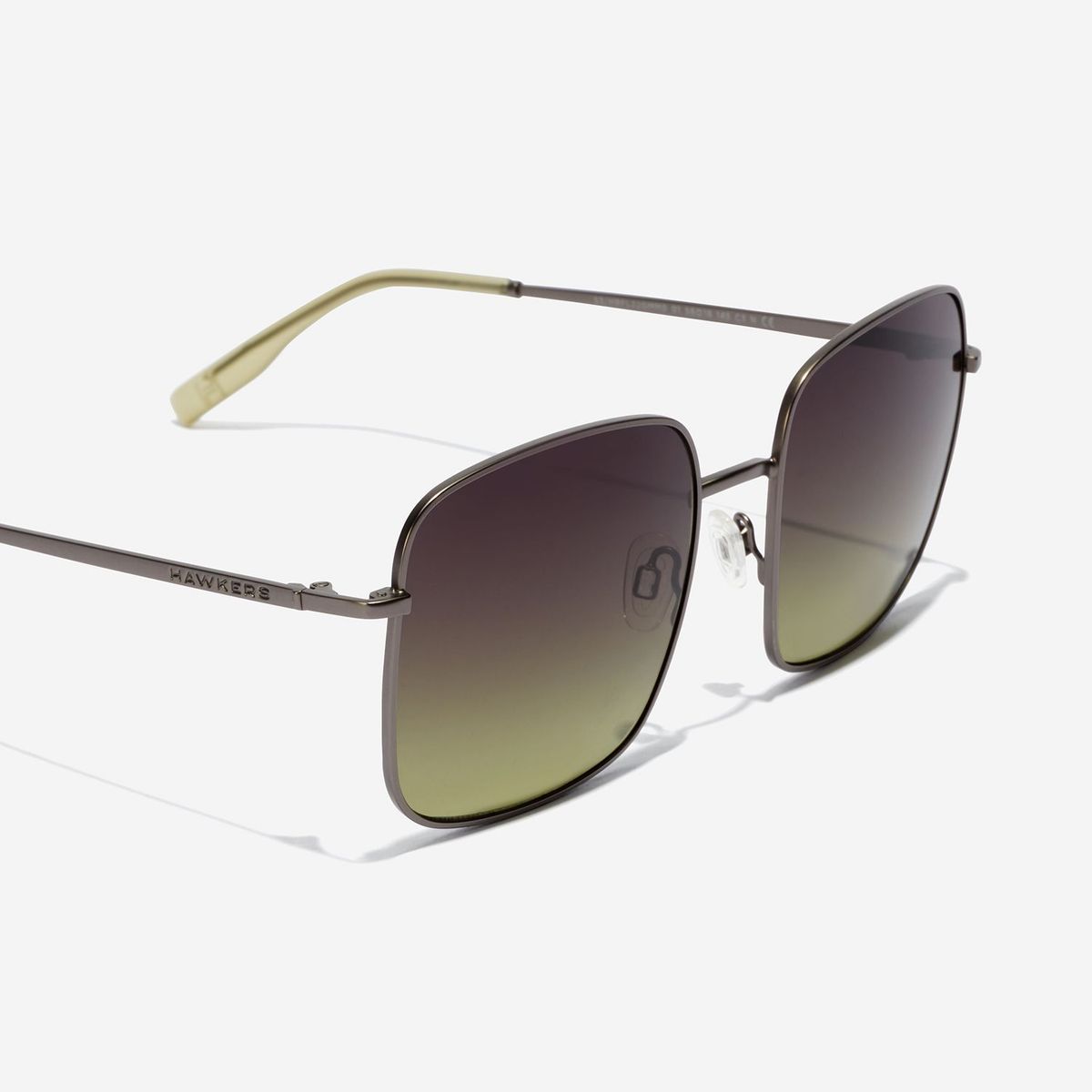 HAWKERS - Gafas de sol Hombre y Mujer Hawkers - ROYAL FLUSH GUN METAL MOSS