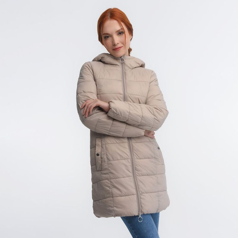 JDY - Chaqueta acolchadas para Mujer Con capota JDY