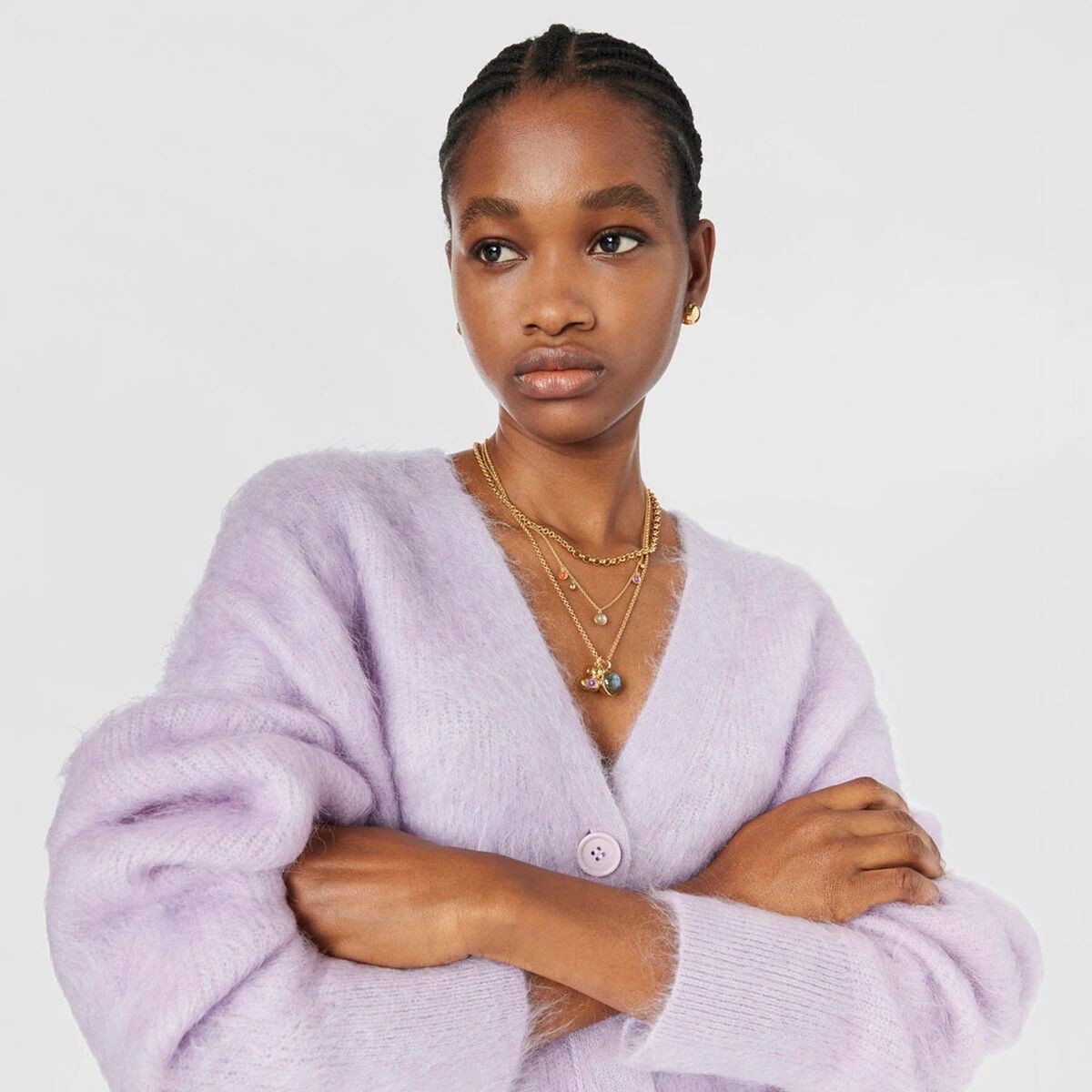 TOUS - Collar Tous Para Mujer Vermeil Electro Bold Bear kaos Icon Plata 