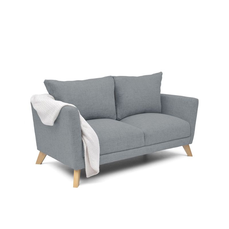 MICA - Sofá Moderno Tela 3 Puestos Túnez 170 x 90 x 80 cm Mica - Mueble