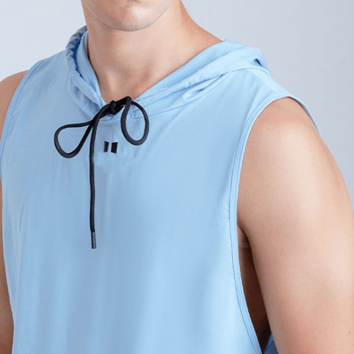  - Buzo sin mangas Hoodie Imfitworld Hombre