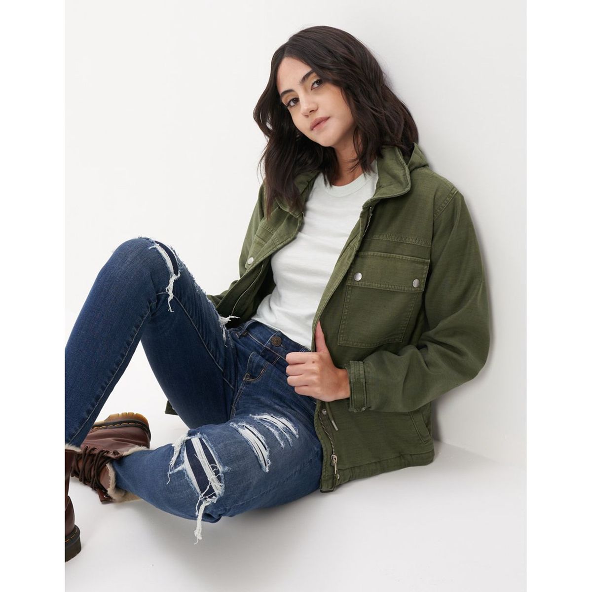 AMERICAN EAGLE - Chaqueta Mujer American Eagle