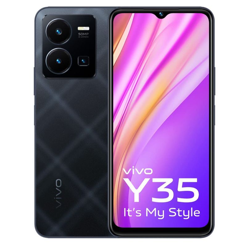 VIVO - Celular Vivo Y35 - 128Gb Negro