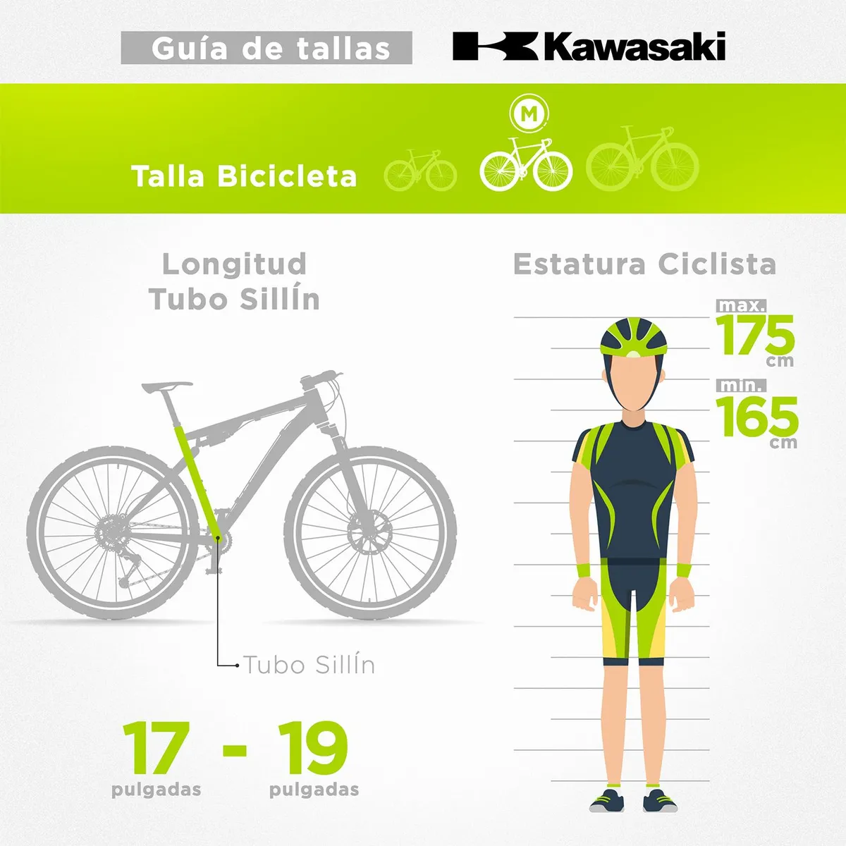 KAWASAKI - Bicicleta de Montaña Kawasaki Ninja 29 Pulgadas