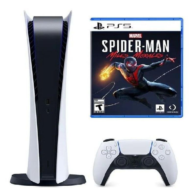 PLAYSTATION - Consola Playstation 5 825Gb + Juego Spiderman