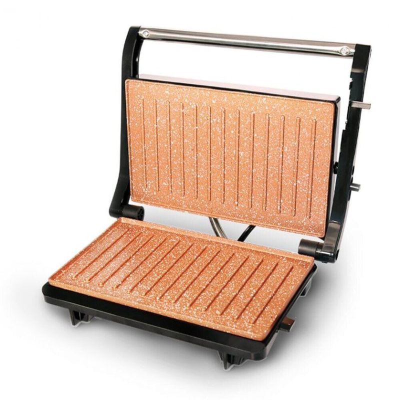 HOME ELEMENTS - Grill asador panini home elements  copper hegp-215