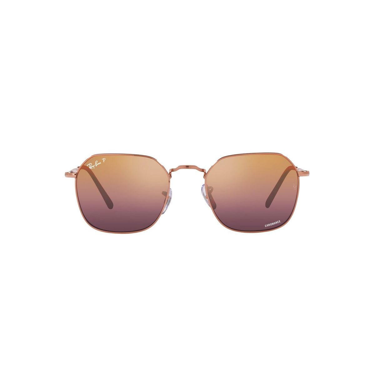 RAY BAN - Gafas de sol Ray Ban RB3694  Unisex . Marco Rose Gold Lente Red Mirror Polar