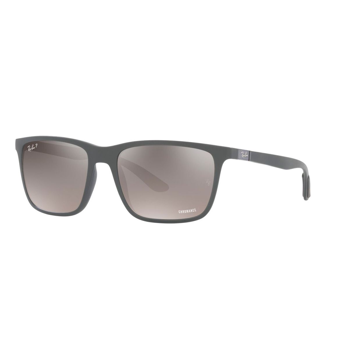 RAY BAN - Gafas de sol Ray Ban RB4385  para Hombre . Marco Matte Grey Lente Grey Mirror Polar