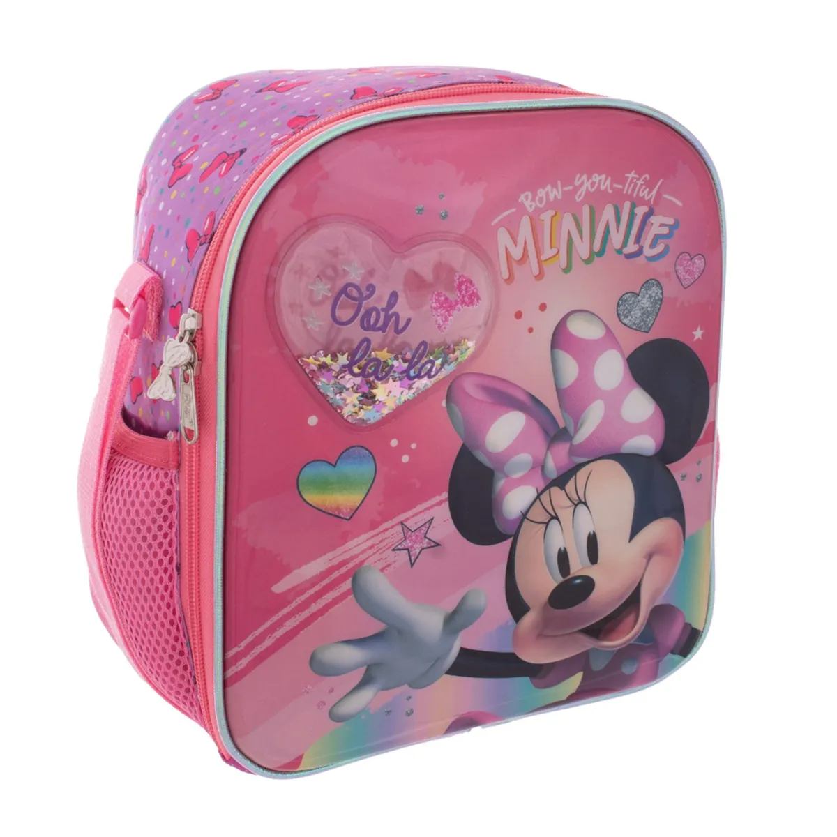 DISNEY - Lonchera escolar Minnie 3D
