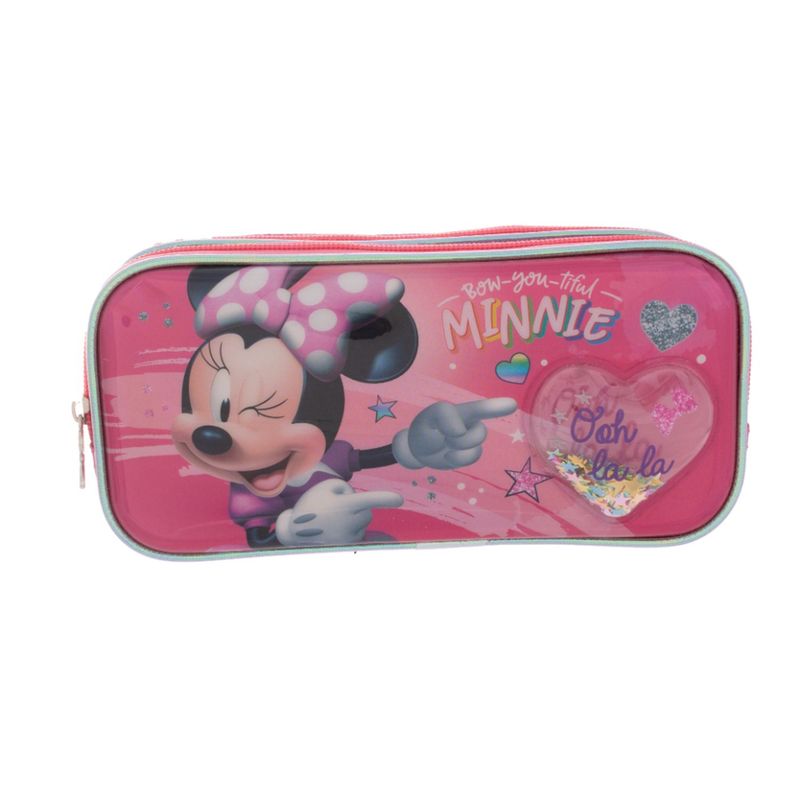 DISNEY - Cartuchera escolar Minnie Disney
