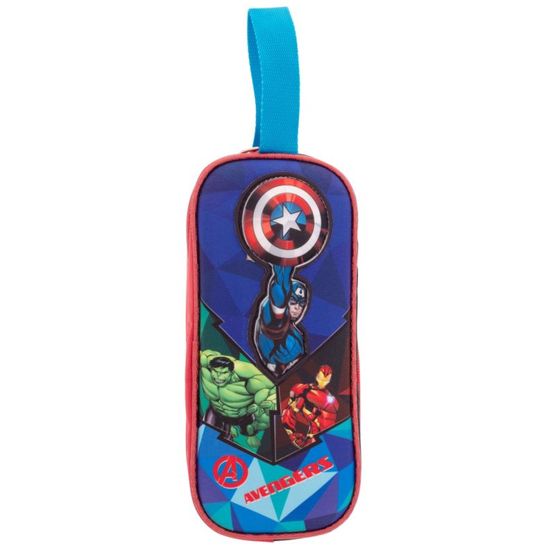 MARVEL - Cartuchera escolar Avengers 3D