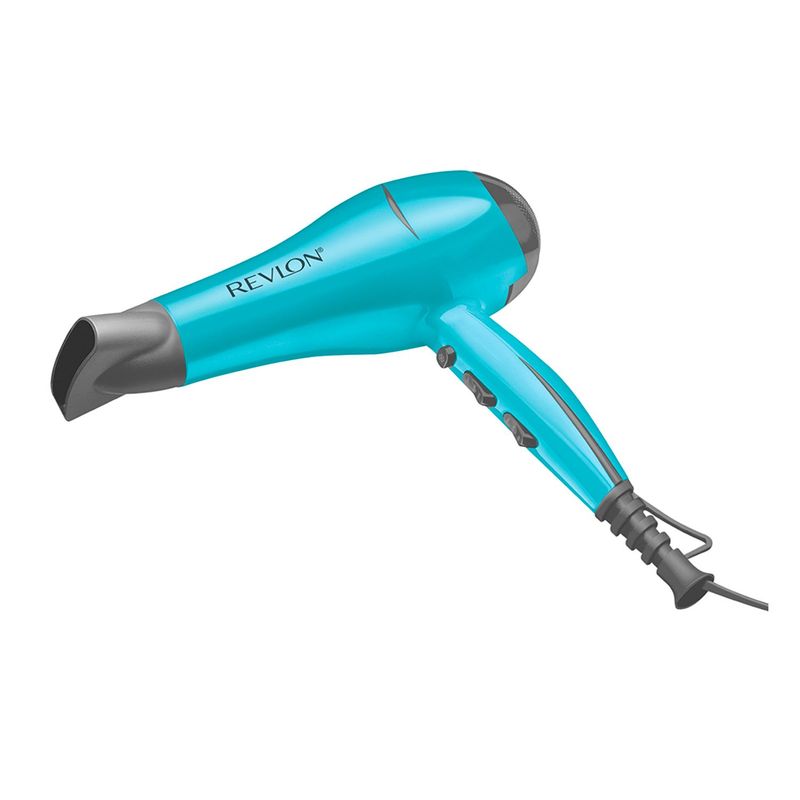 REVLON - Secador de cabello Revlon Lasting Brilliance 2000W Iones AC, secador de pelo con concentrador de aire
