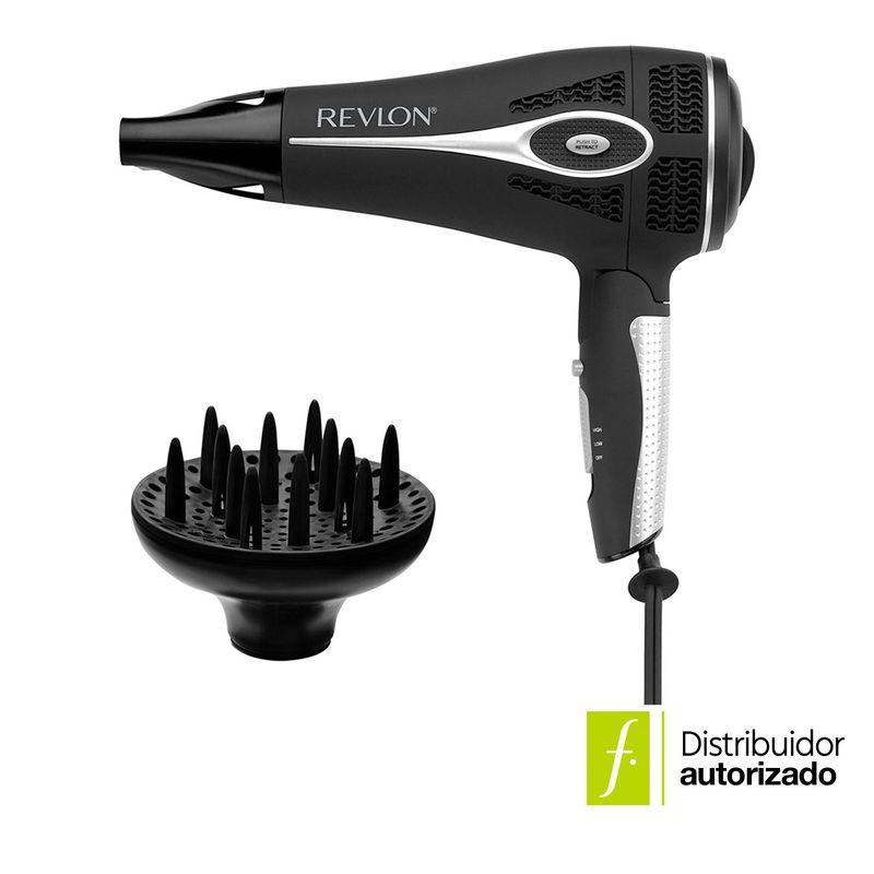 REVLON - Secador de cabello Revlon Style & Go Retractable 2000W Iones AC