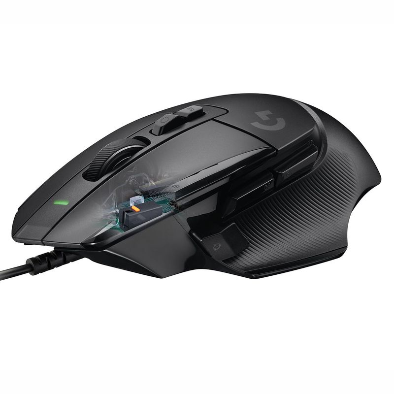 LOGITECH - Mouse Gamer Alambrico Logitech G G502X Negro