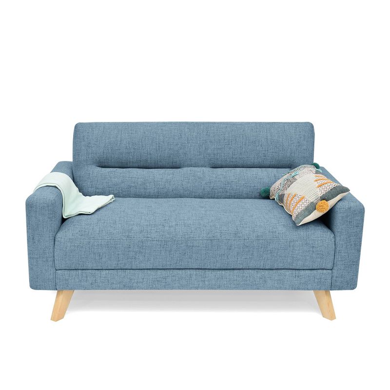 MICA - Sofá Moderno Tela 2 Puestos Atenas 150 x 83 x 82 cm Mica - Mueble