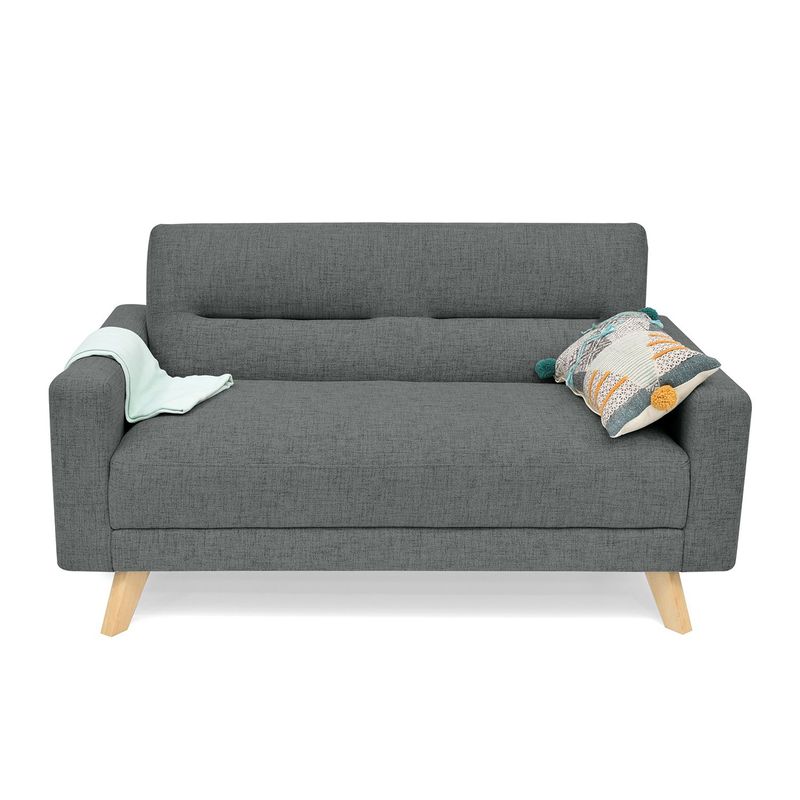 MICA - Sofá Moderno Tela 2 Puestos Atenas 150 x 83 x 82 cm Mica - Mueble