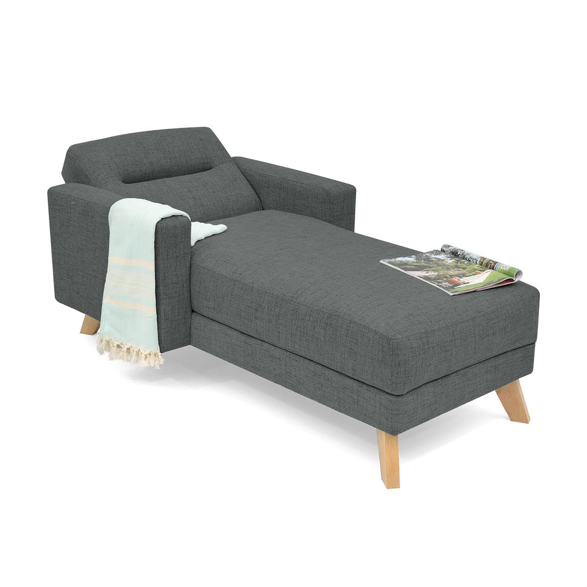 MICA - Poltrona Moderna Tela Atenas 83 x 85 x 167 cm Mica - Mueble