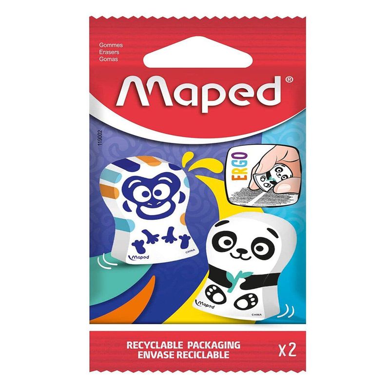 MAPED - Borrador Ergonómico Fun X 2Unds