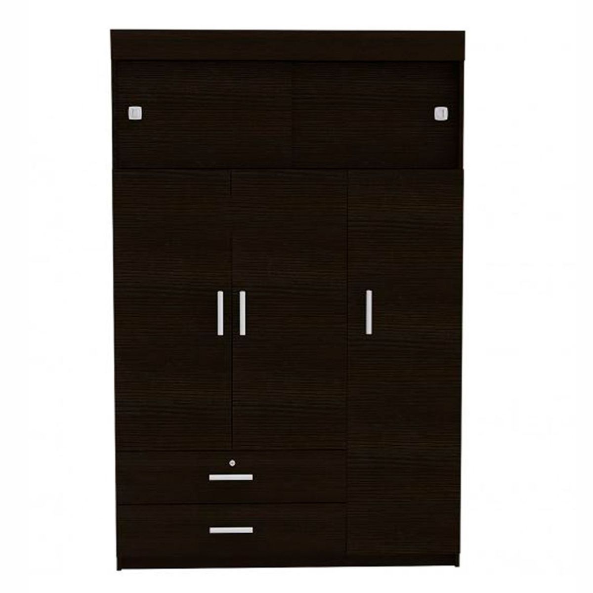 RTA MUEBLES - Closet Moderno en Aglomerado MDP 3 Puertas 2 Cajones 188 x 120 x 52 cm RTA Design  - Mueble