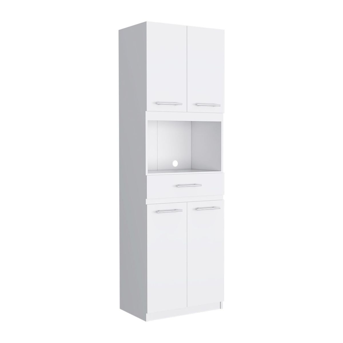 RTA MUEBLES - Mueble Auxiliar de Cocina para Microondas Moderna  en Aglomerado  631 x 1135 x 361 cm RTA Muebles 