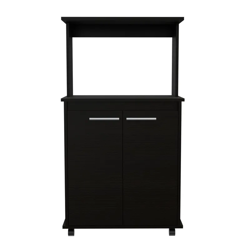 RTA MUEBLES - Mueble Auxiliar de Cocina para Microondas Moderna  en Aglomerado  631 x 1135 x 361 cm RTA Muebles 