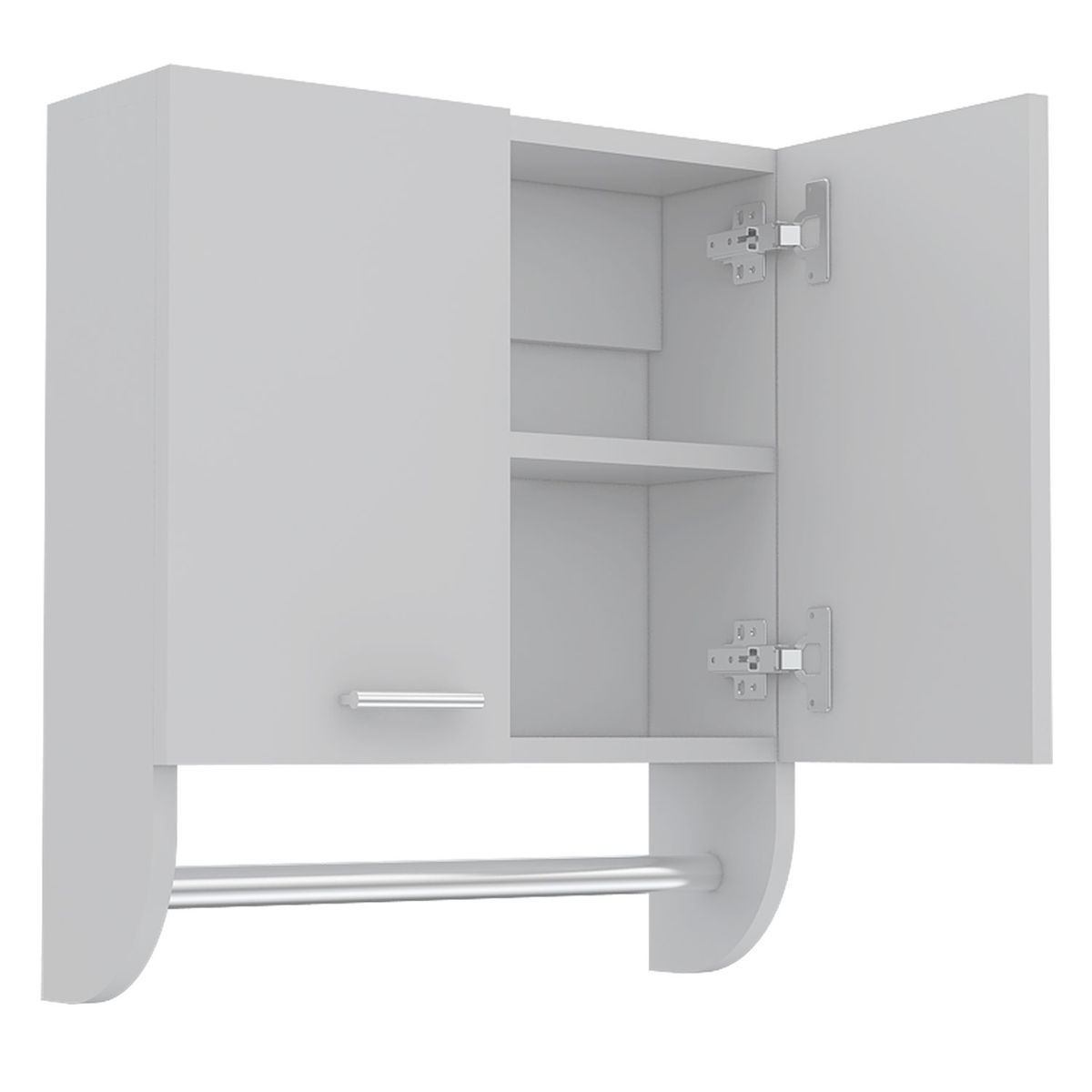 RTA MUEBLES - Gabinete de Baño Moderno en Aglomerado MDP sin Espejo 50 x 45 x 14 cm RTA Design  - Mueble