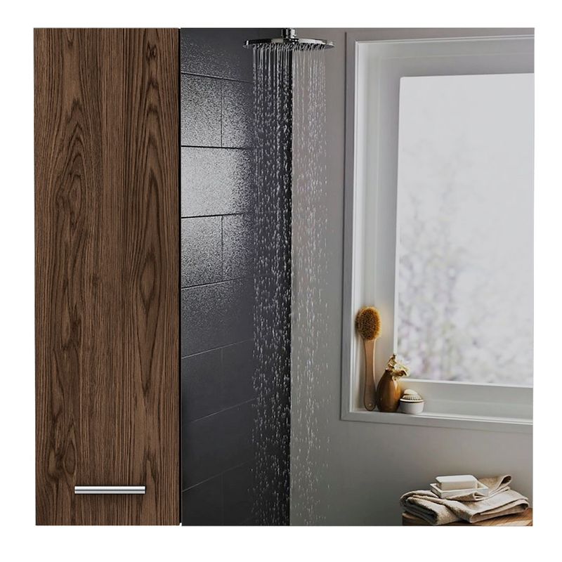 RTA MUEBLES - Mueble de Baño Moderno en Aglomerado MDP  60 x 60 x 14 cm RTA Design  - Mueble