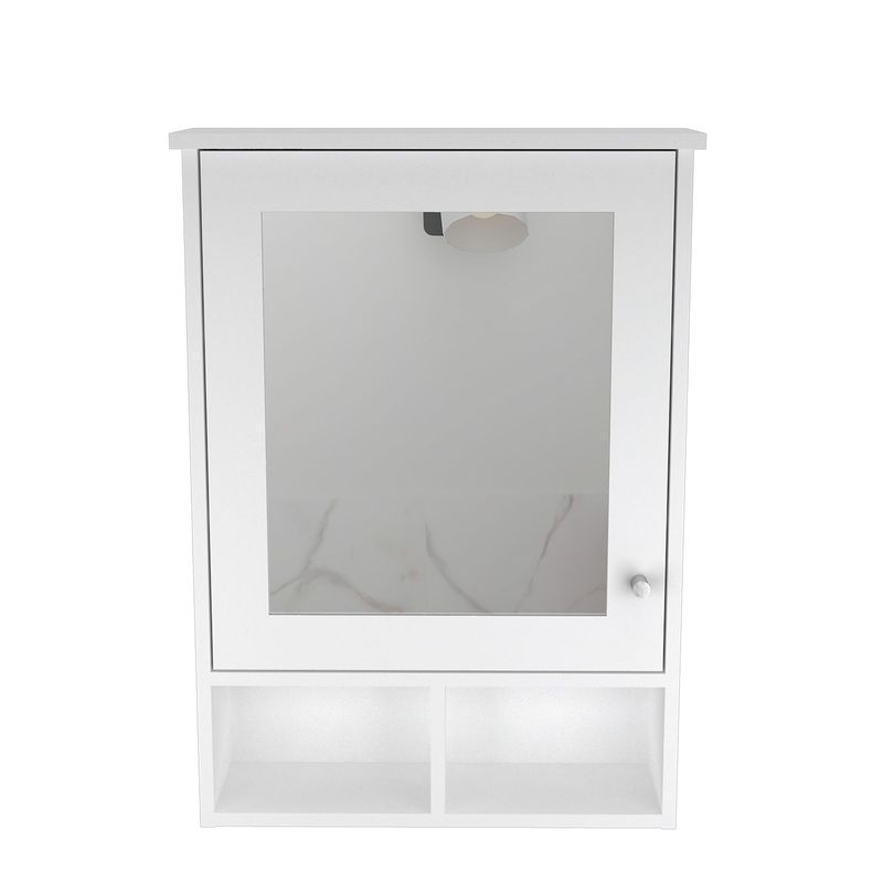 RTA MUEBLES - Gabinete de Baño Moderno en Aglomerado MDP con Espejo 73 x 53 x 16 cm RTA Design  - Mueble