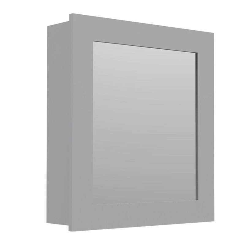 RTA MUEBLES - Gabinete de Baño Moderno en Aglomerado MDP con Espejo 52 x 47 x 14 cm RTA Design  - Mueble