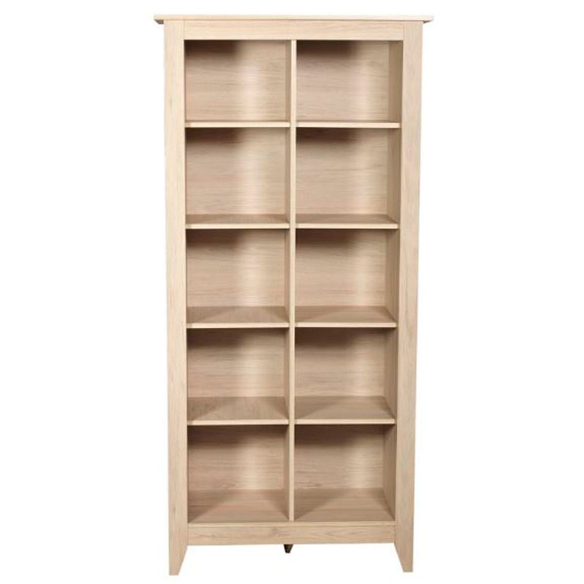 RTA MUEBLES - Biblioteca Moderna en Aglomarado MDP 86 x 180 x 40 cm RTA Design  - Mueble