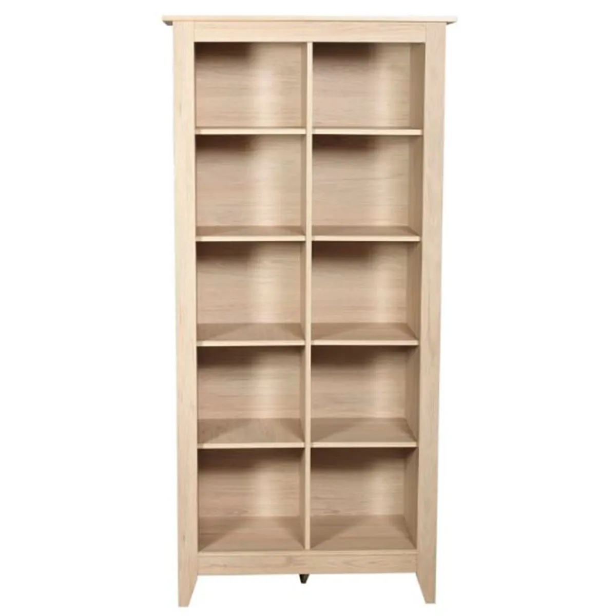 RTA MUEBLES - Biblioteca Moderna en Aglomarado MDP 86 x 180 x 40 cm RTA Design  - Mueble