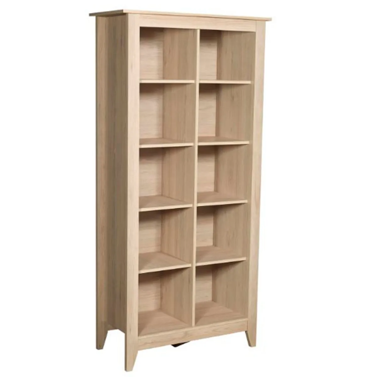 RTA MUEBLES - Biblioteca Moderna en Aglomarado MDP 86 x 180 x 40 cm RTA Design  - Mueble