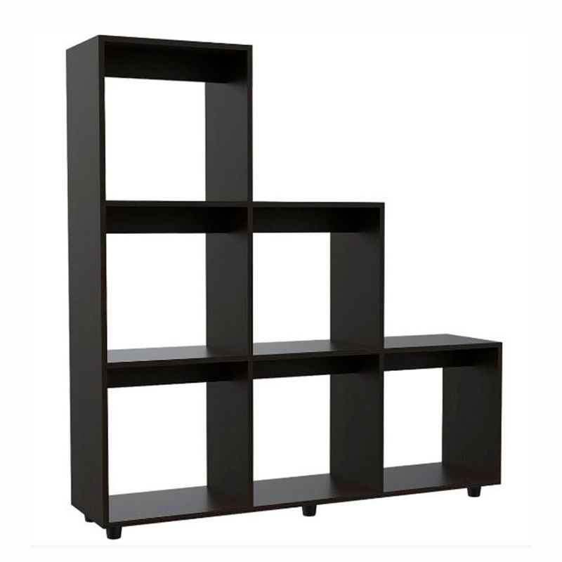 RTA MUEBLES - Biblioteca Moderna en Aglomarado MDP 122 x 128 x 30 cm RTA Design  - Mueble