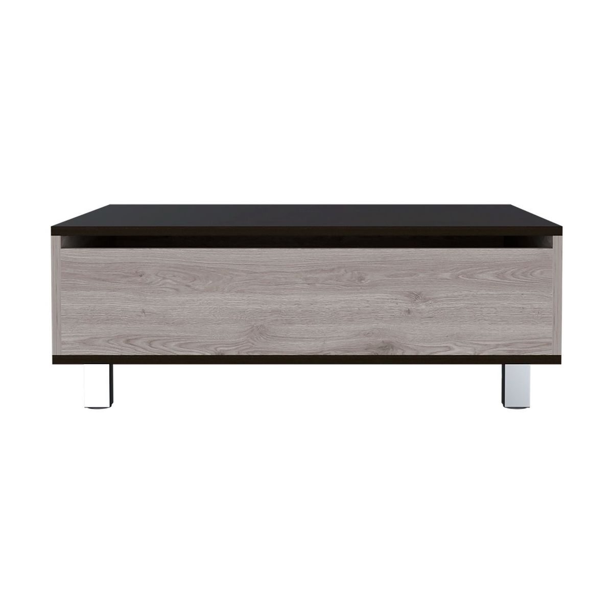 RTA MUEBLES - Mesa de Centro Moderna Rectangular  en Melamina  55 x 43 x 80 cm RTA Design  - Mueble