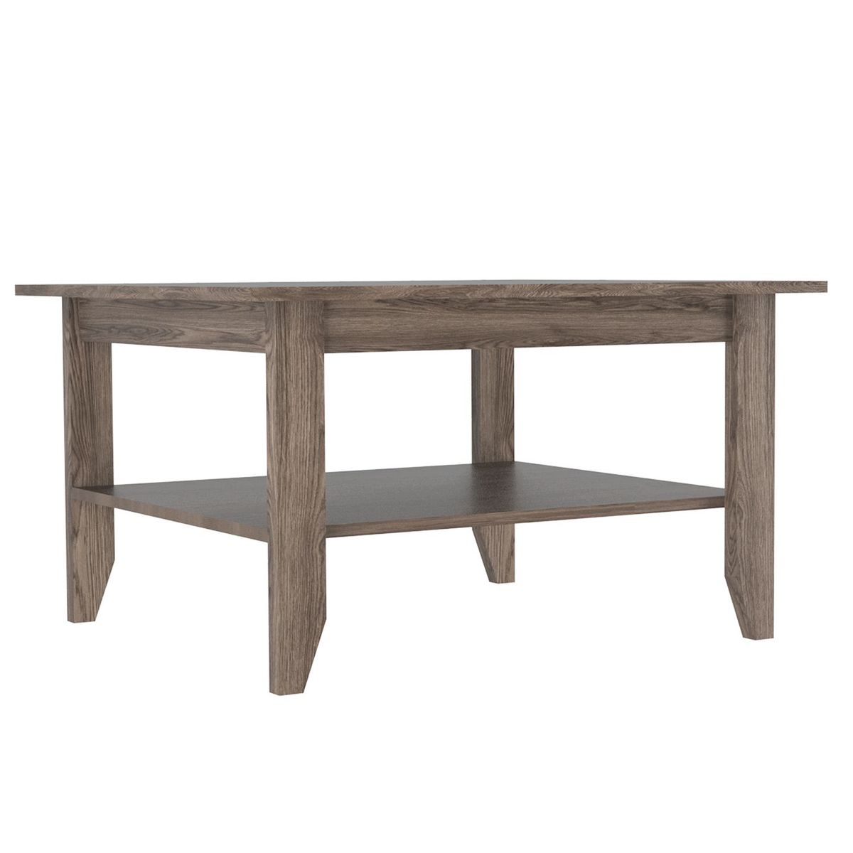 RTA MUEBLES - Mesa de Centro Moderna Rectangular  en Melamina  70 x 45 x 80 cm RTA Design  - Mueble