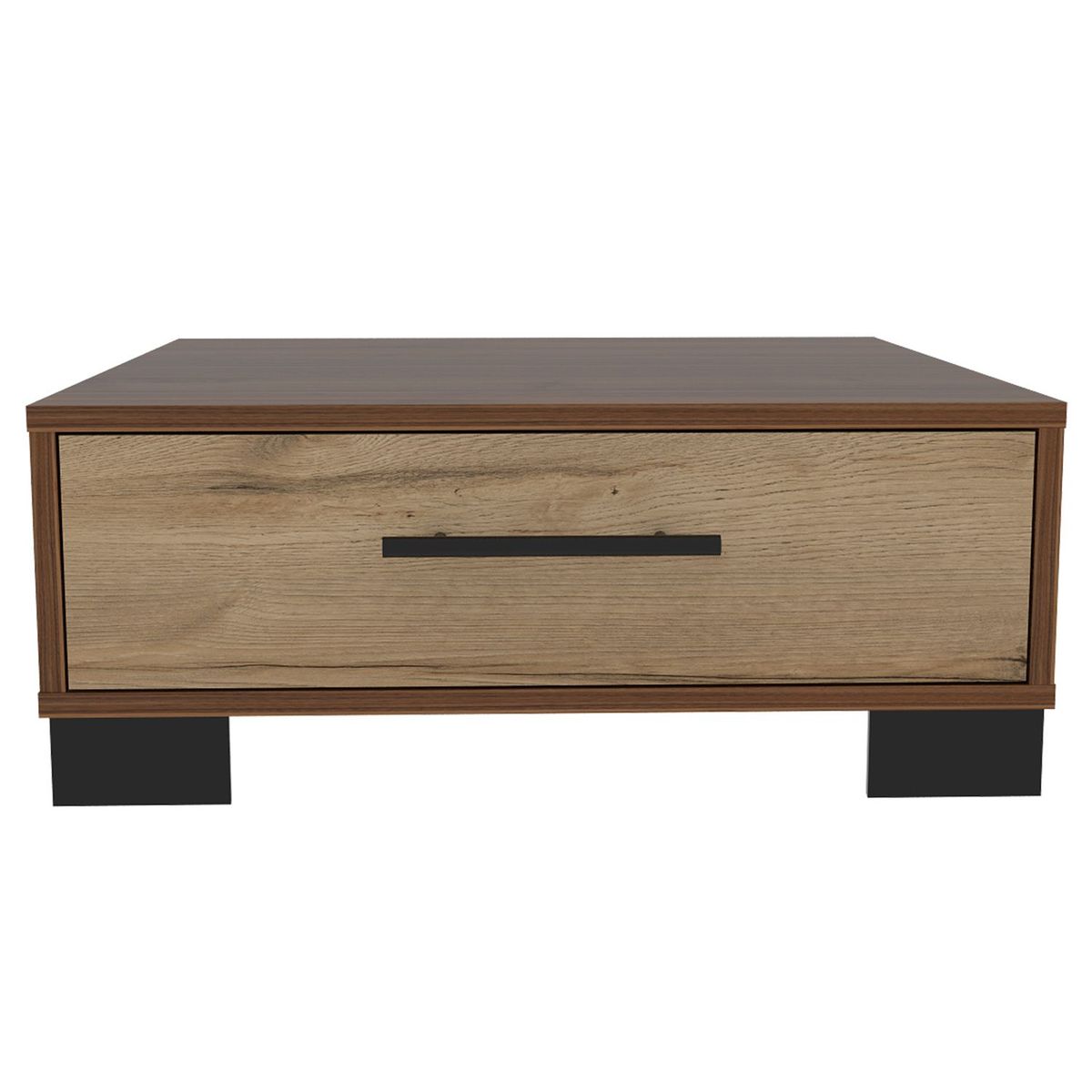 RTA MUEBLES - Mesa de Centro Moderna Rectangular  en Melamina  60 x 24 x 60 cm RTA Design  - Mueble