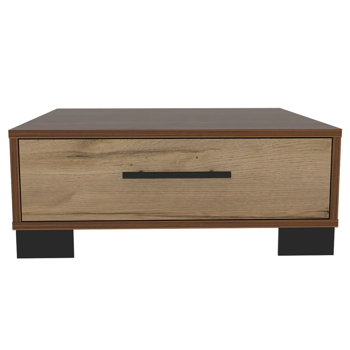 RTA MUEBLES - Mesa de Centro Moderna Rectangular  en Melamina  60 x 24 x 60 cm RTA Design  - Mueble