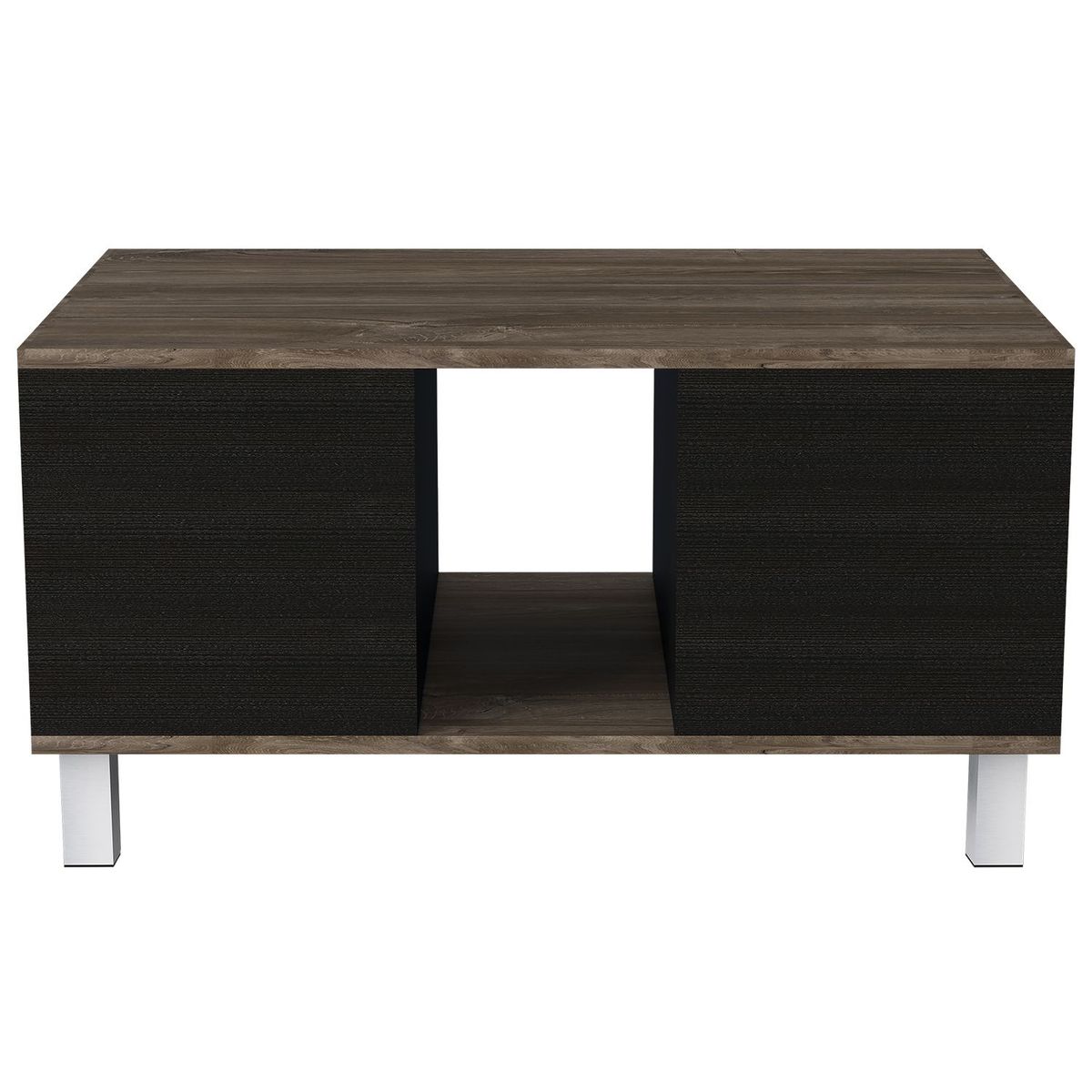RTA MUEBLES - Mesa de Centro Moderna Rectangular  en Melamina  53 x 42 x 79 cm RTA Design  - Mueble