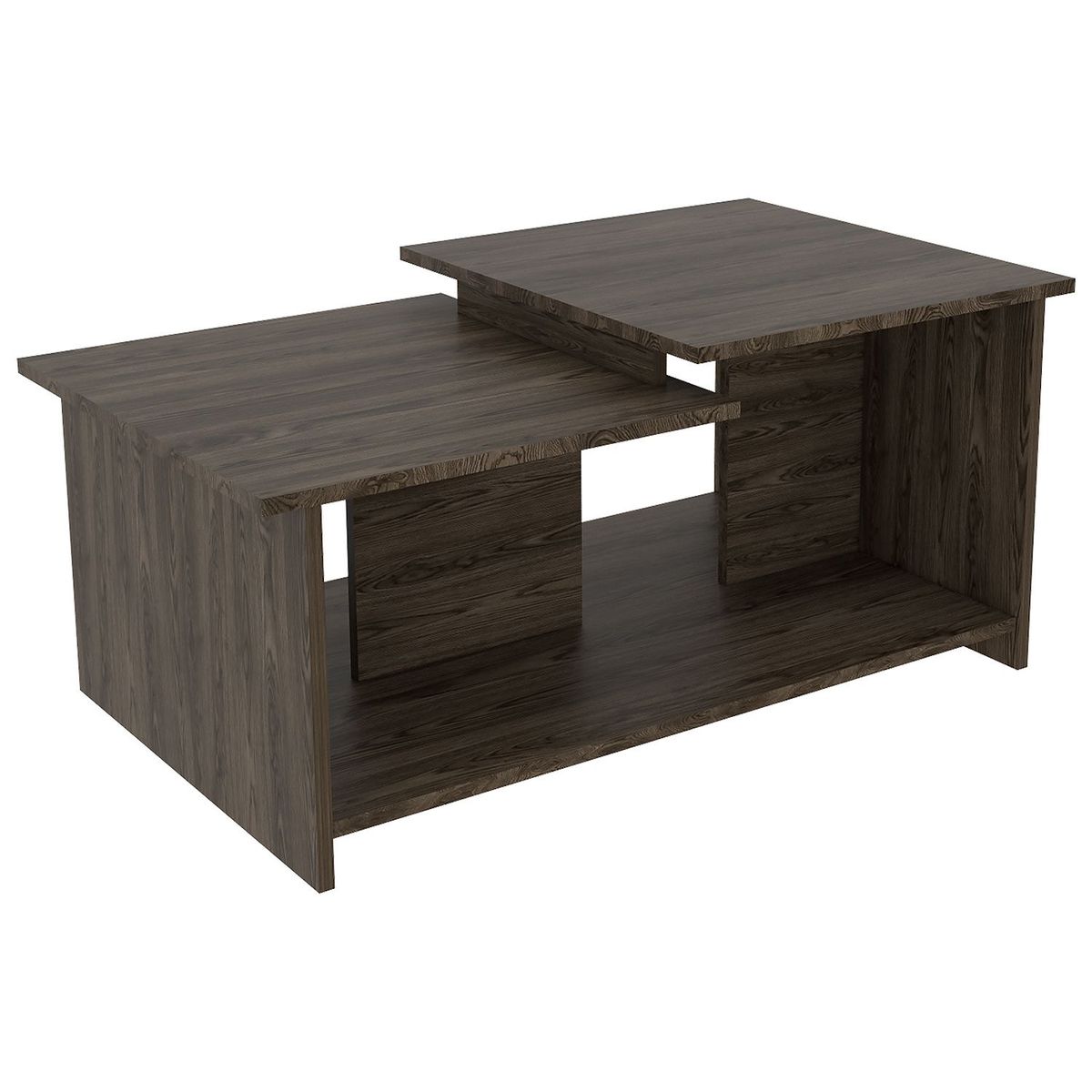 RTA MUEBLES - Mesa de Centro Moderna Rectangular  en Melamina  53 x 42 x 89 cm RTA Design  - Mueble