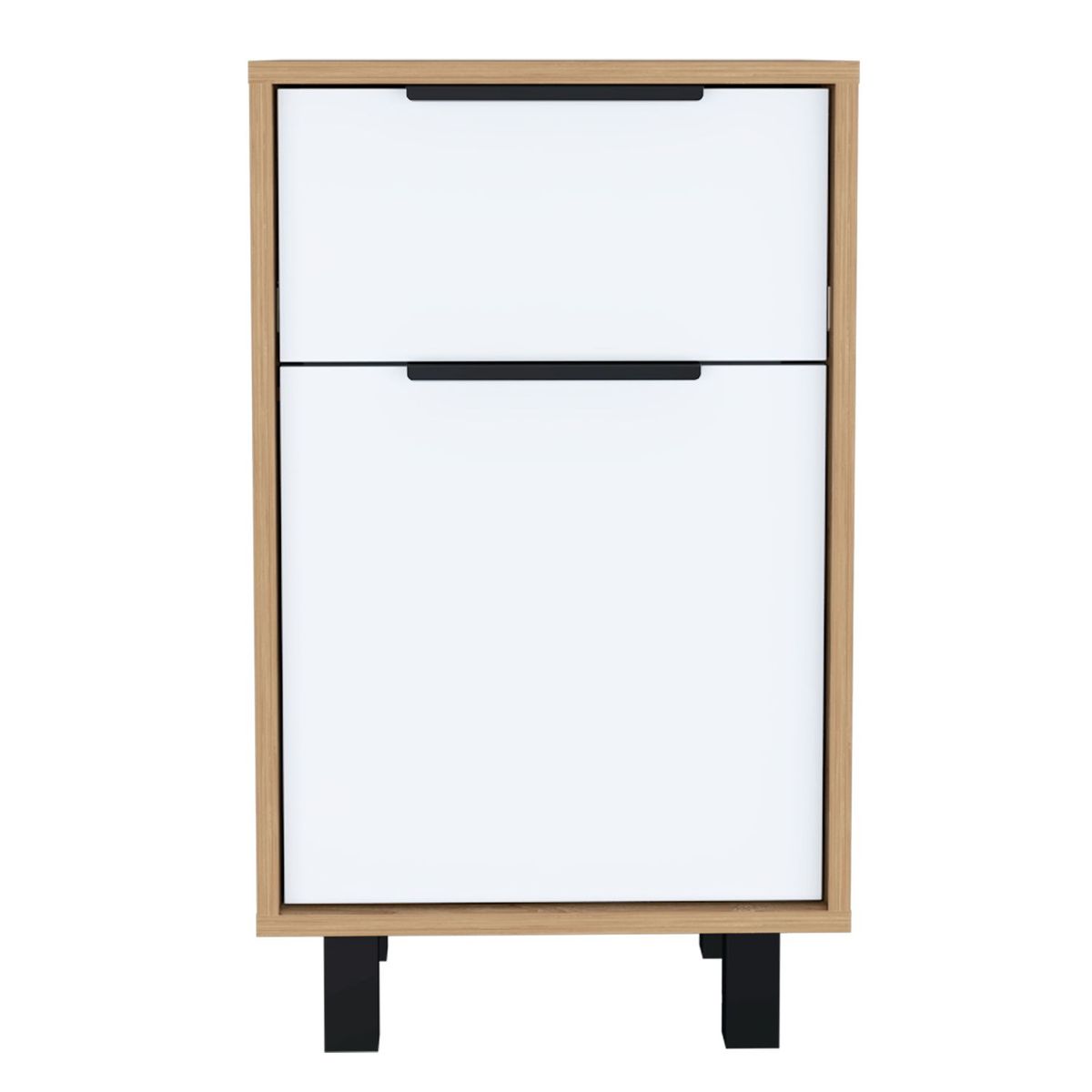 RTA MUEBLES - Mesa de Noche Moderna de 1 Cajón 70 x 41 x 368 cm RTA Muebles