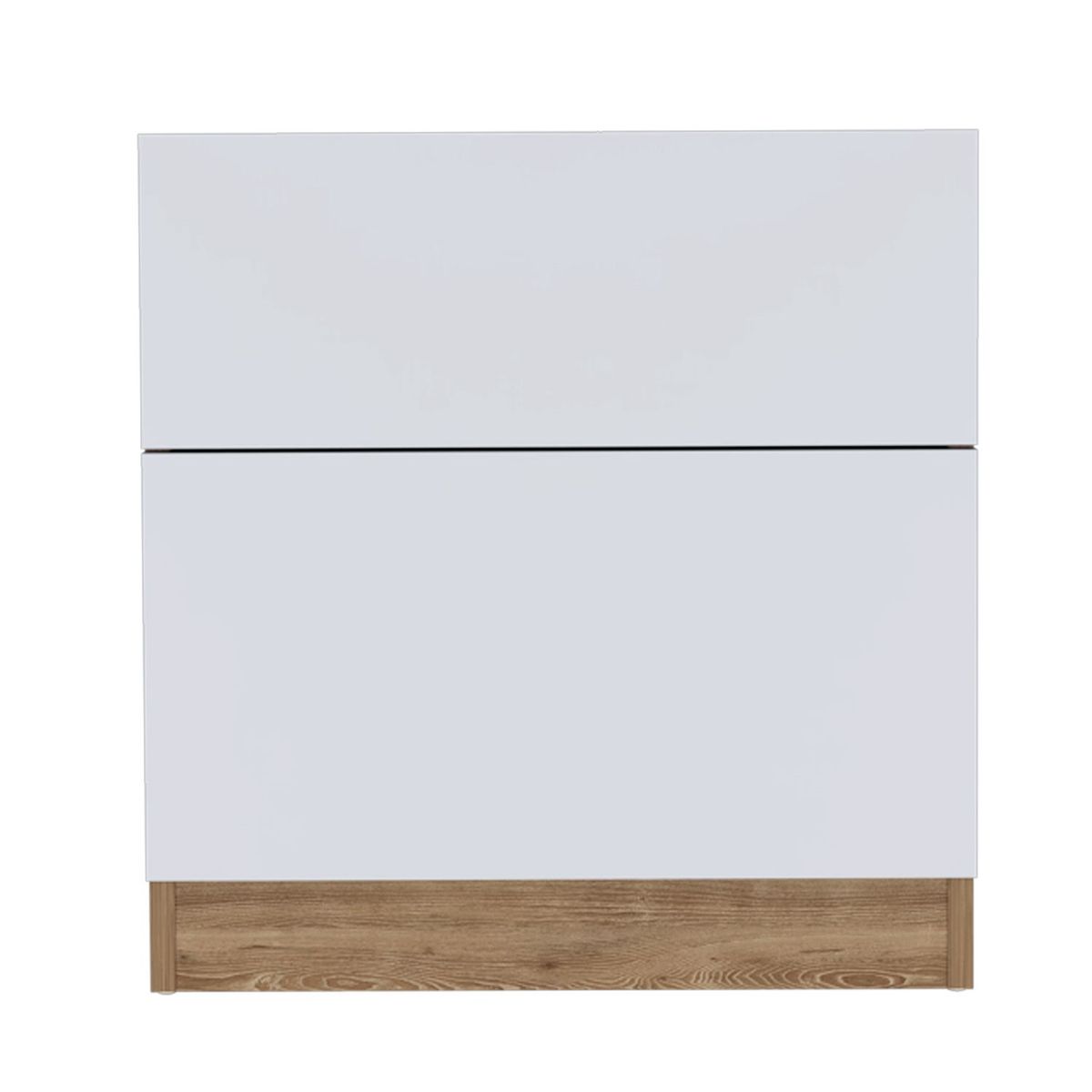 RTA MUEBLES - Mesa de Noche Moderna de 1 Cajón 526 x 50 x 40 cm RTA Muebles