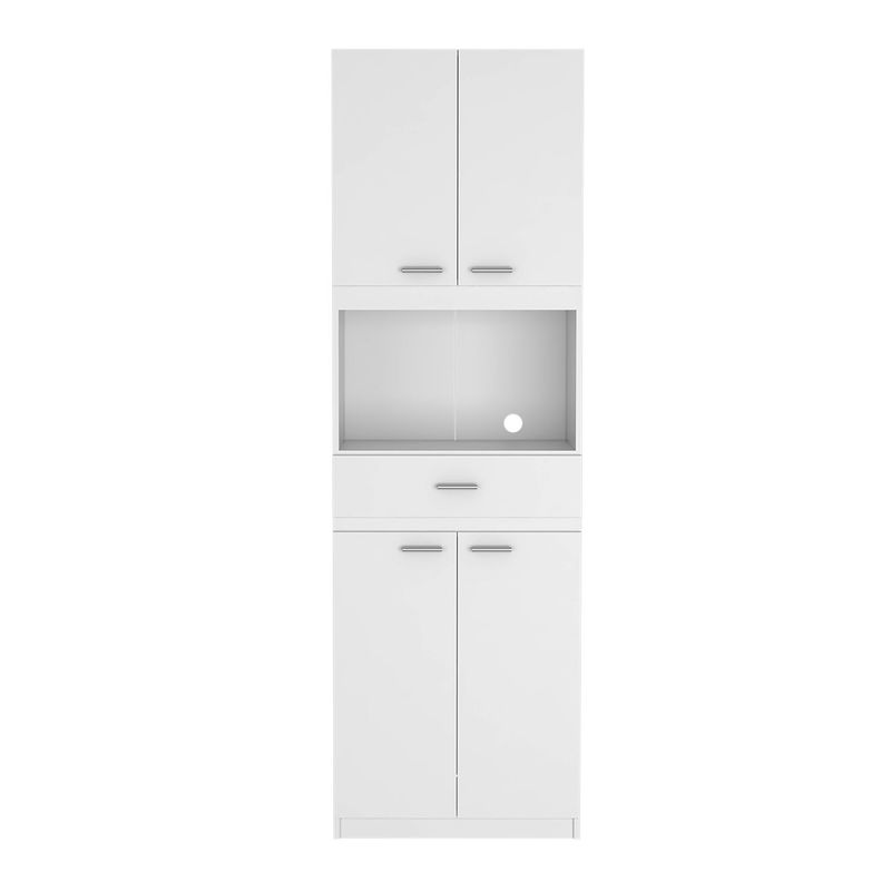RTA MUEBLES - Mueble Auxiliar de Cocina para Microondas Moderna  en Aglomerado  80 x 869 x 5305 cm RTA Muebles 