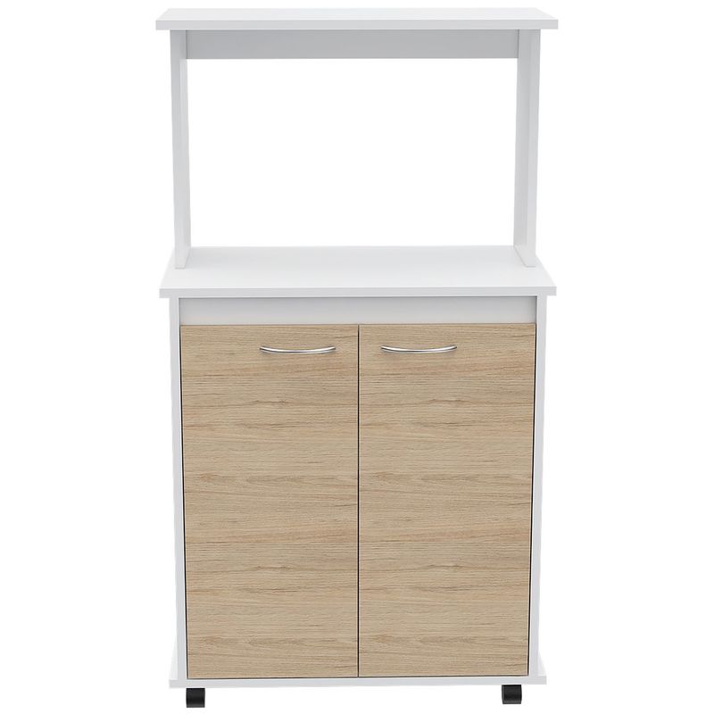 RTA MUEBLES - Mueble Auxiliar de Cocina para Microondas Moderna  en Aglomerado  63 x 1135 x 36 cm RTA Muebles 