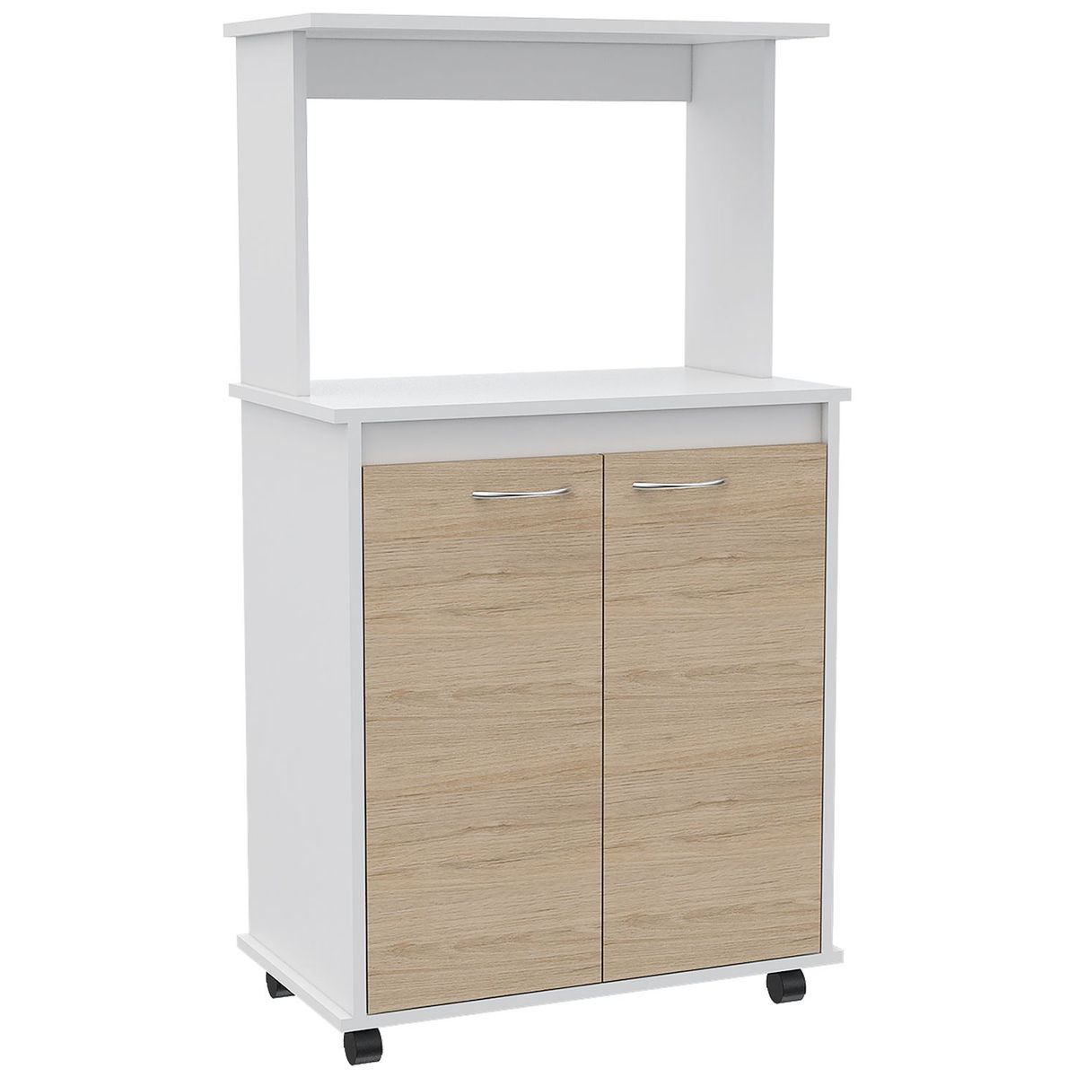 RTA MUEBLES - Mueble Auxiliar de Cocina para Microondas Moderna  en Aglomerado  63 x 1135 x 36 cm RTA Muebles 