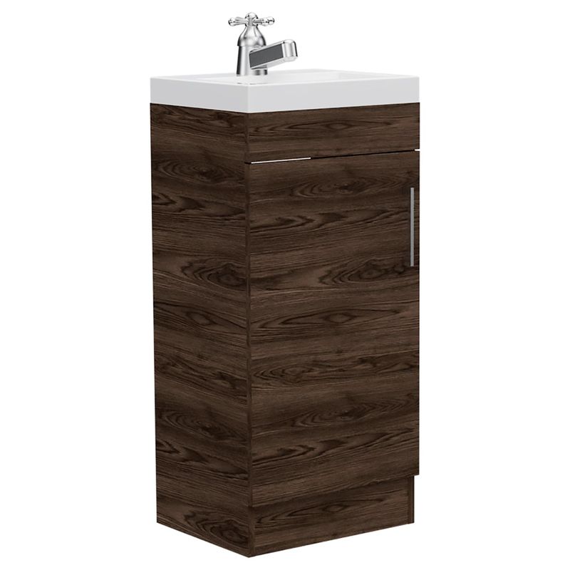 RTA MUEBLES - Mueble para Lavamanos (Incluye Lavamanos) 88 x 40 x 33 cm  RTA Muebles 