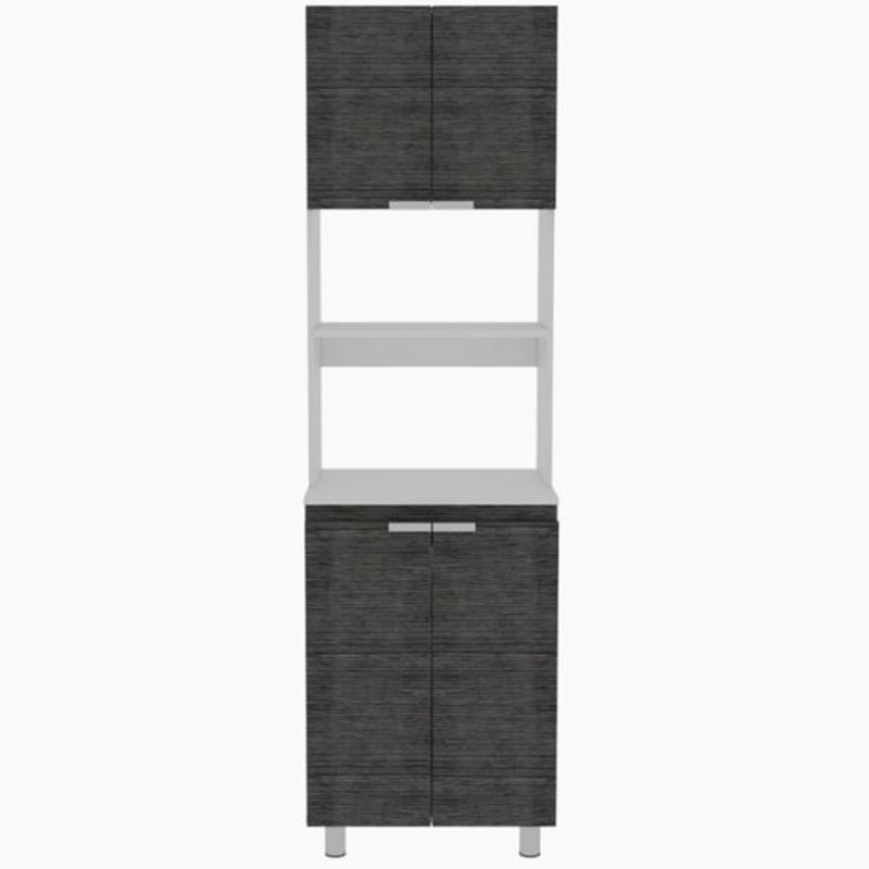 RTA MUEBLES - Mueble Auxiliar de Cocina para Microondas Moderna  en Aglomerado  70 x 205 x 513 cm RTA Muebles 