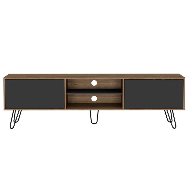 RTA MUEBLES - Mueble de Televisión Moderno de 180 x 525 x 35 cm  para Televisores de Hasta 70 Pulgadas, RTA Muebles