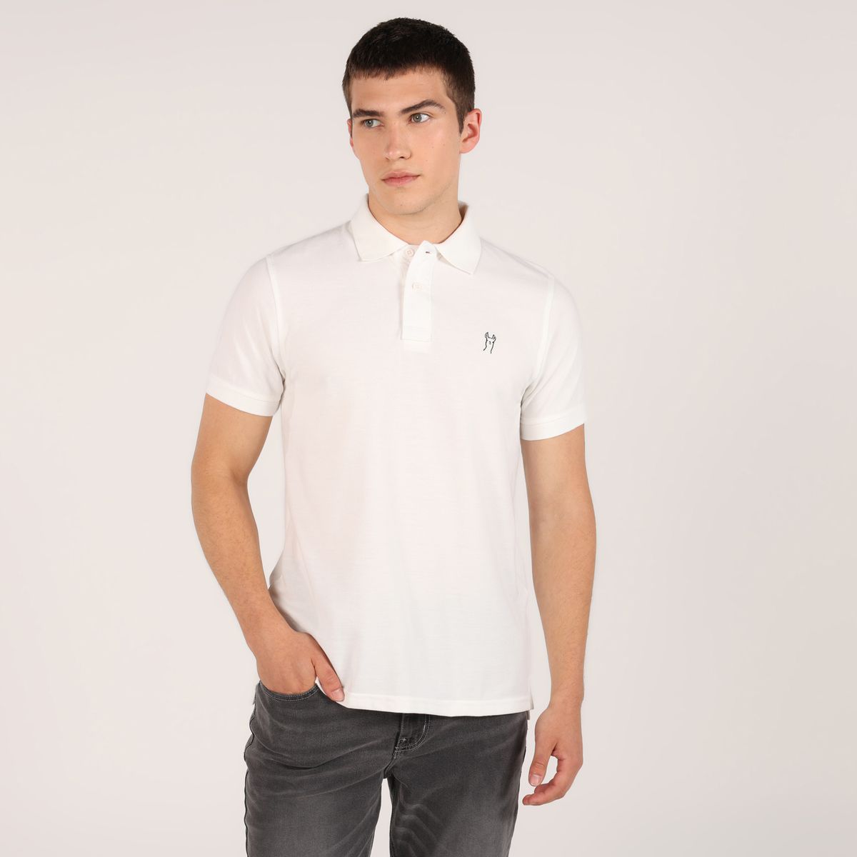 BEARCLIFF - Camiseta polo Hombre Manga corta de Algodón Bearcliff